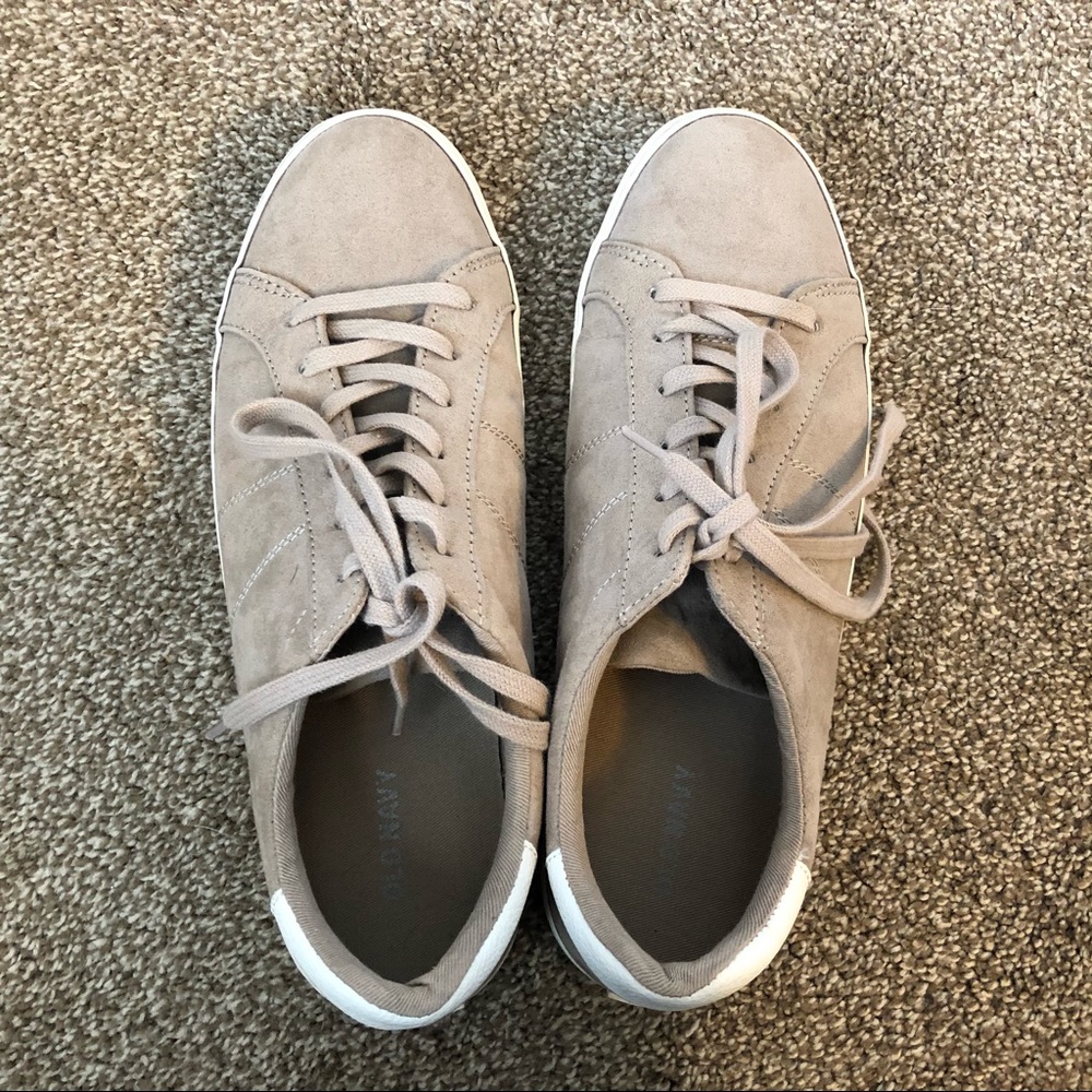 Suede shoes